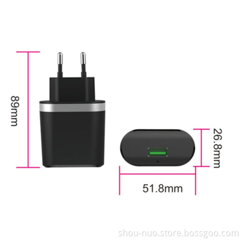 2016 High Speed 3.1 A Portable Mobile Phone Universal Usb Travel Charger with Fashion Looking and Cheap Price